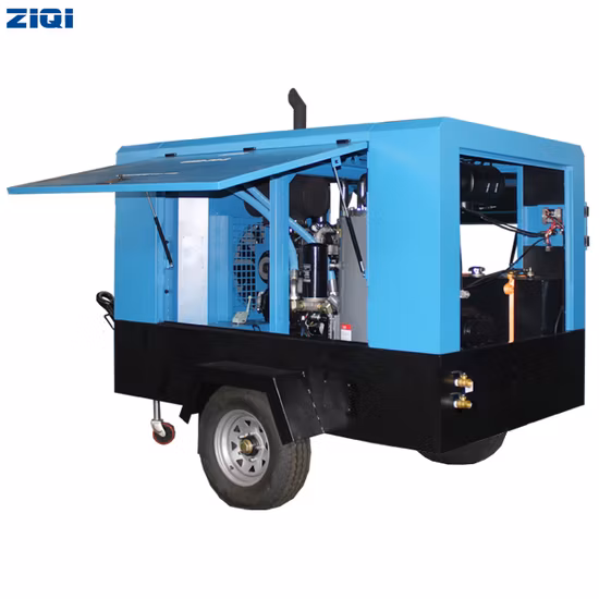 Compressor de ar diesel da movimentação 7bar W3.2/7 para o martelo de Jack